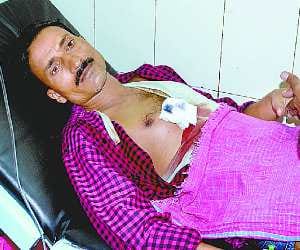 Young Man shot, robbed money bag