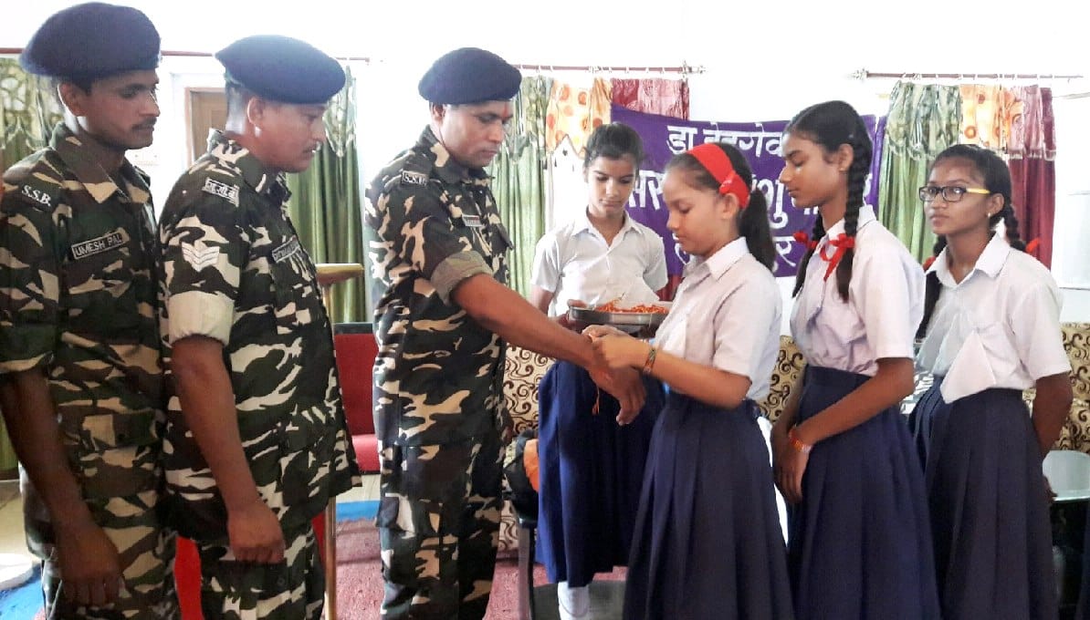 Raksha Bandhan is celebrated in schools and colleges
