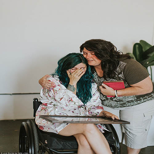 Paralyzed Woman Surprises husband When She Stands Up