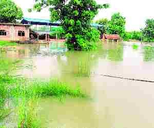 Malti river rises, Seven village drowned