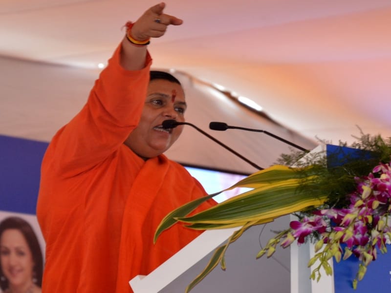 uma bharti praised amar ujala help line