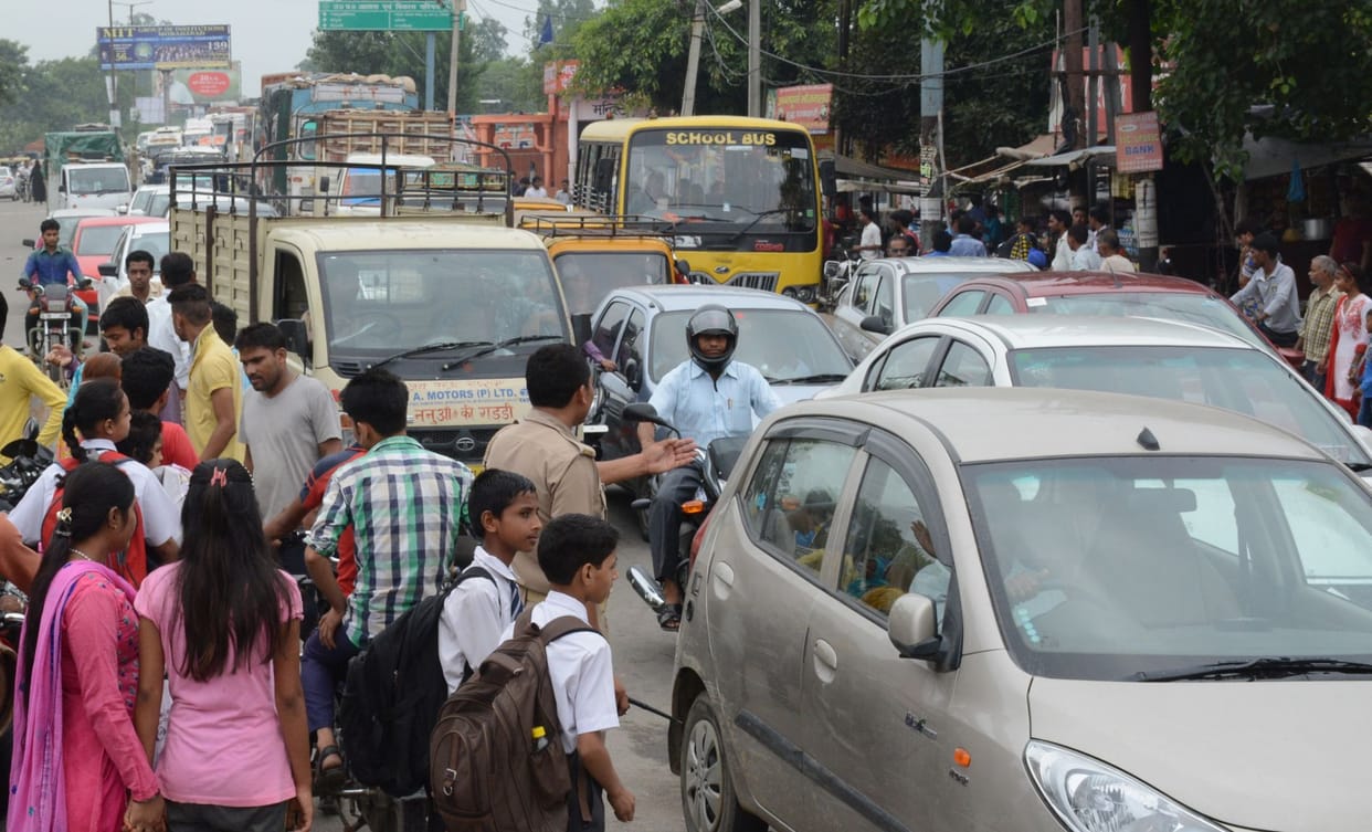 Shivpal due to the jam, troubled child
