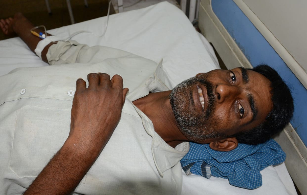 death of a villager to Spurious liquor  threes condition deteriorates