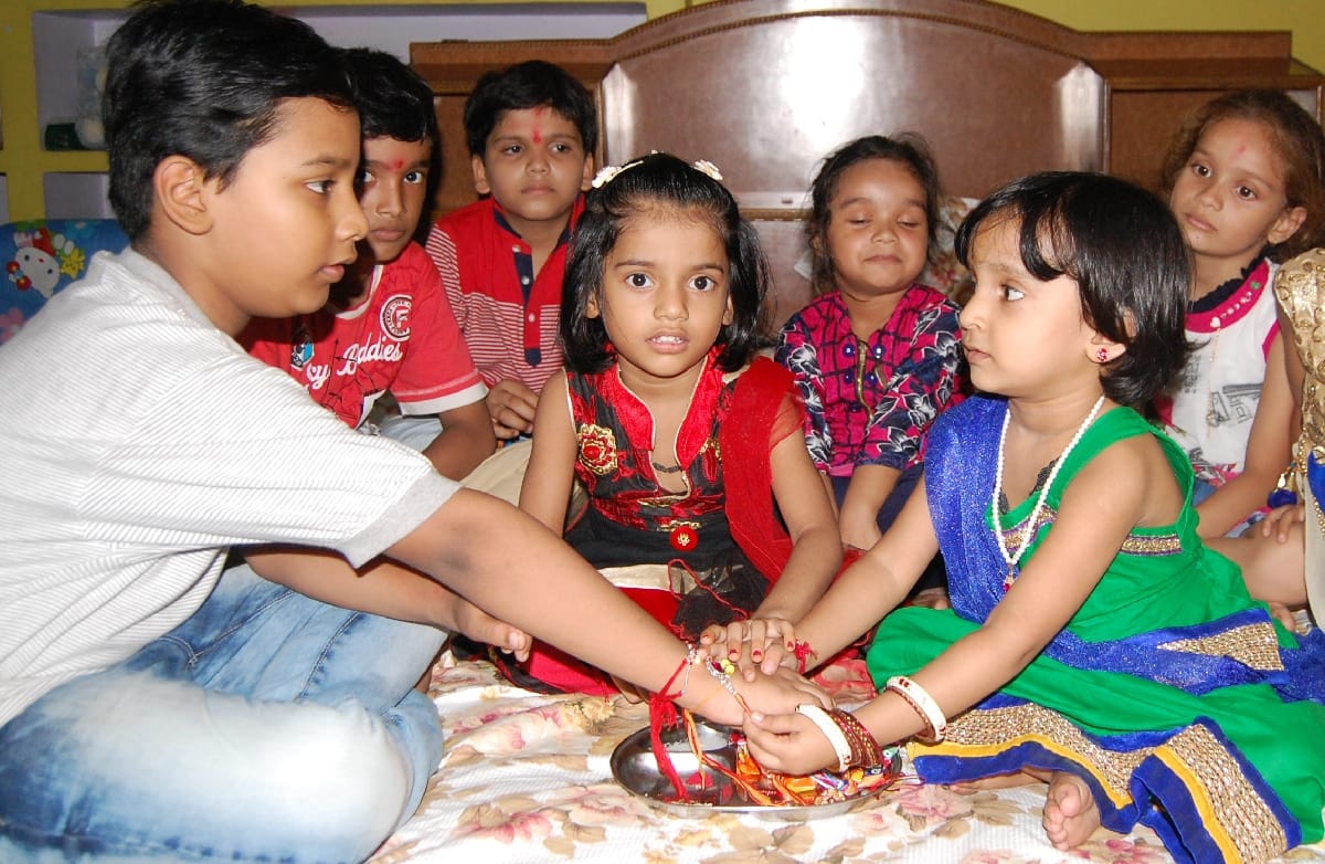 Sisters tie Rakhi has pledged to protect