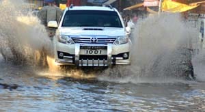 Level rise , flooding , blocked the increase Trouble