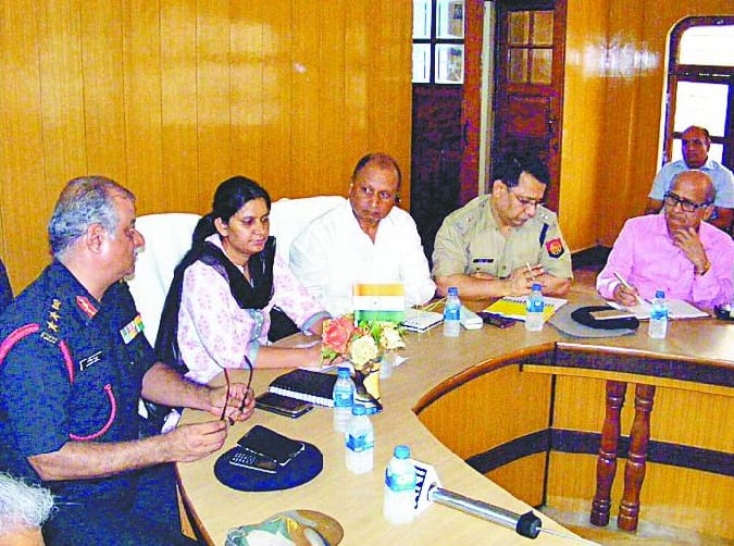 Army recruitment in Baraut