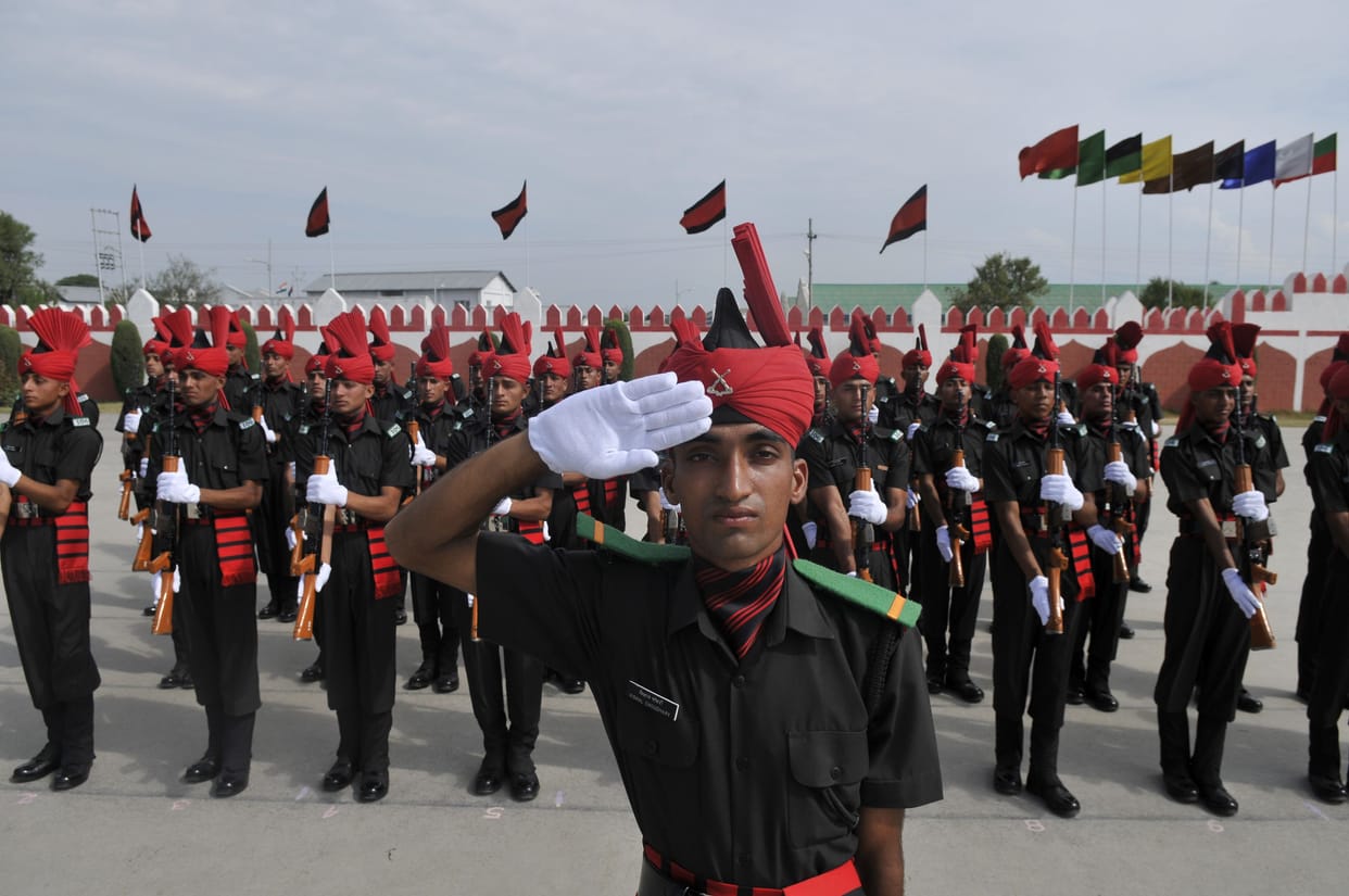passing out parade in srinagar