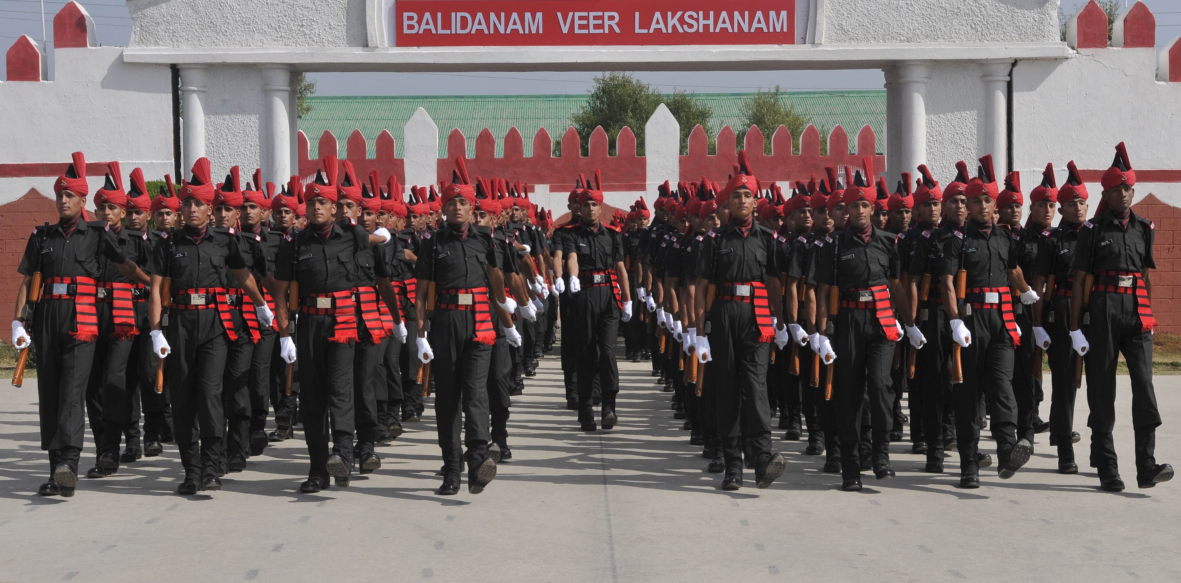 passing out parade in srinagar