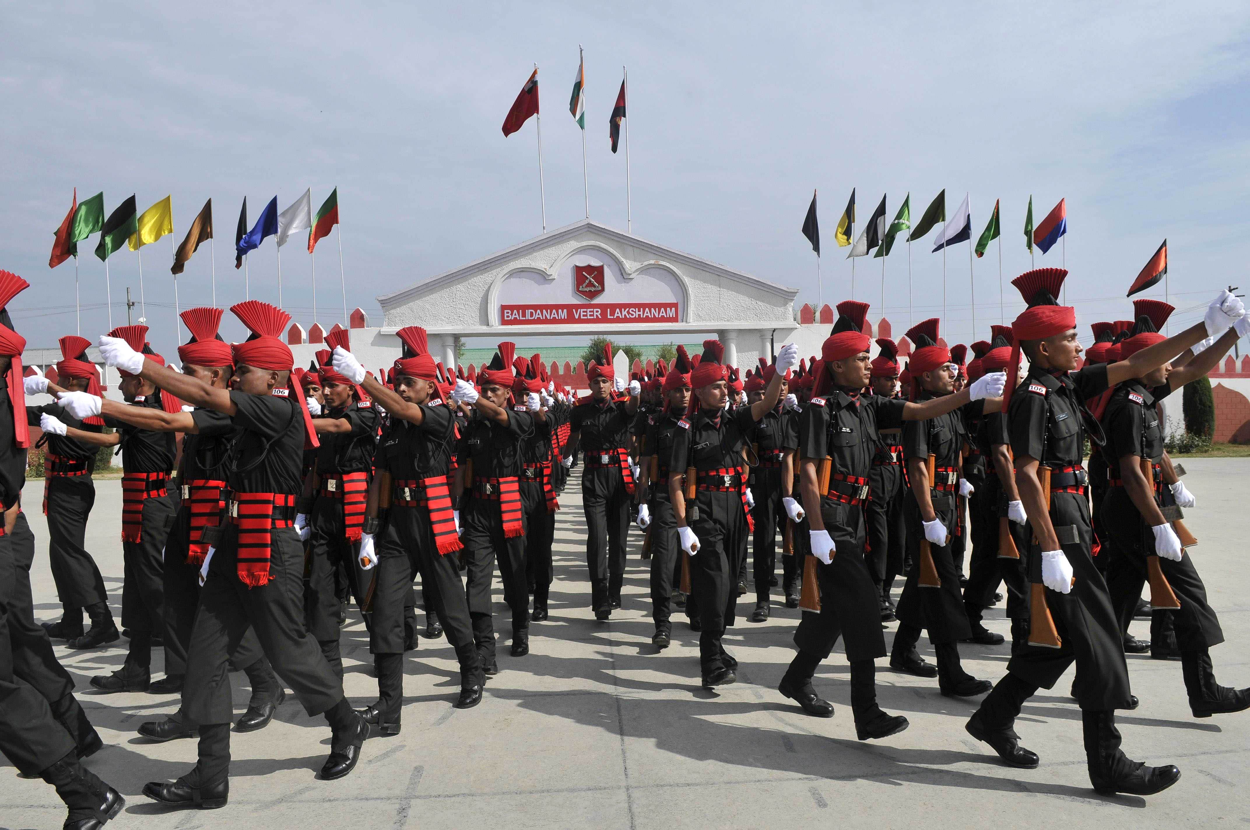 passing out parade in srinagar