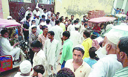 Kairana firing at the residence of Chairman