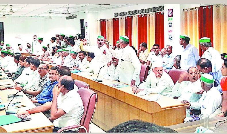 Peasant farmers' raging, uproar