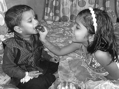The festival of Raksha Bandhan is celebrated with joy and sweetness
