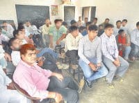 jind, harayana, secound type test,adc, clearks meet,  harayana