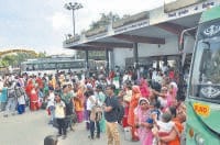 free bus service, karnal, woman, roadways bus service, karnal