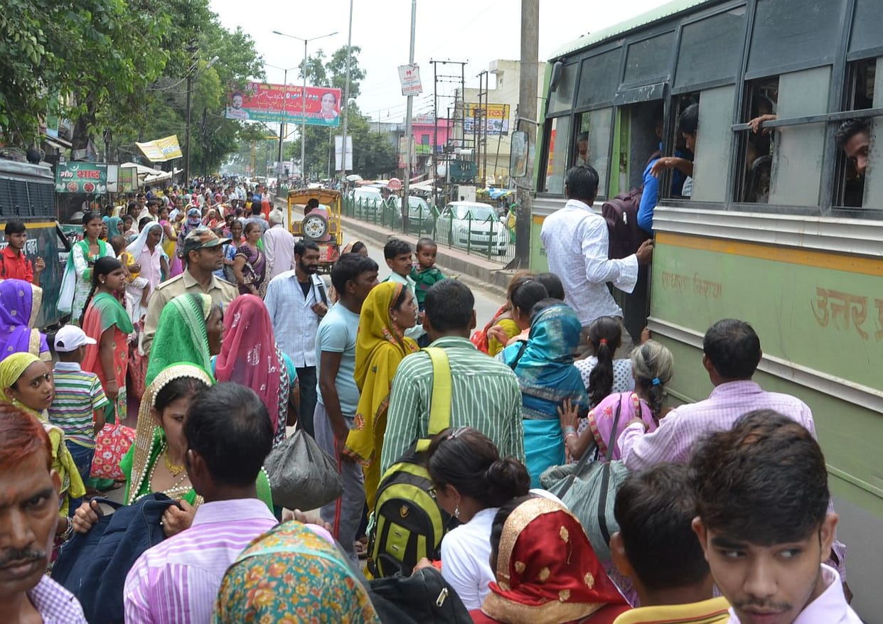 Lack of roadways buses.