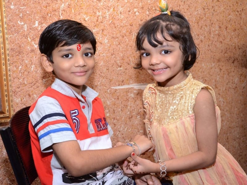 rakshabandhan celebration in mathura