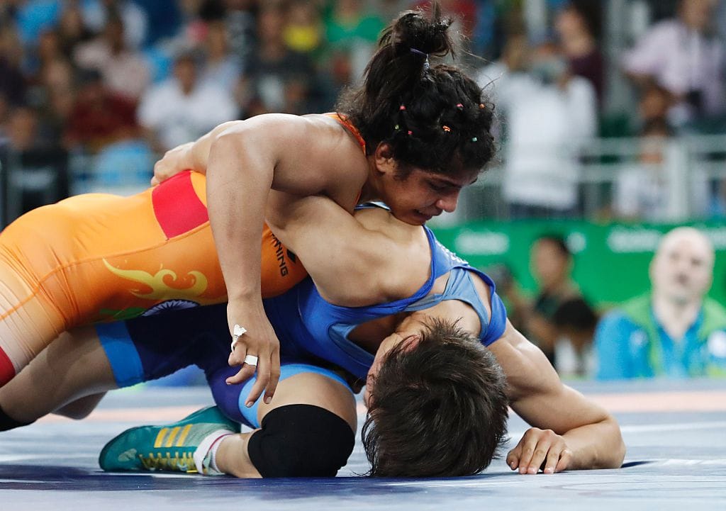 sakshi malik creats history in Olympics  