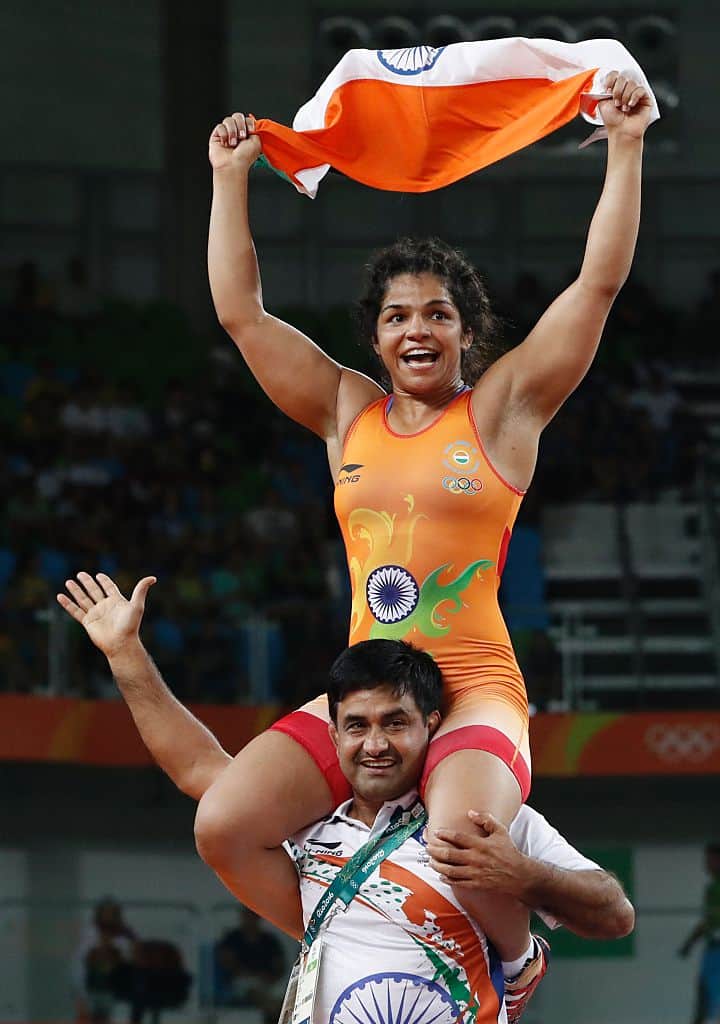 sakshi malik creats history in Olympics  