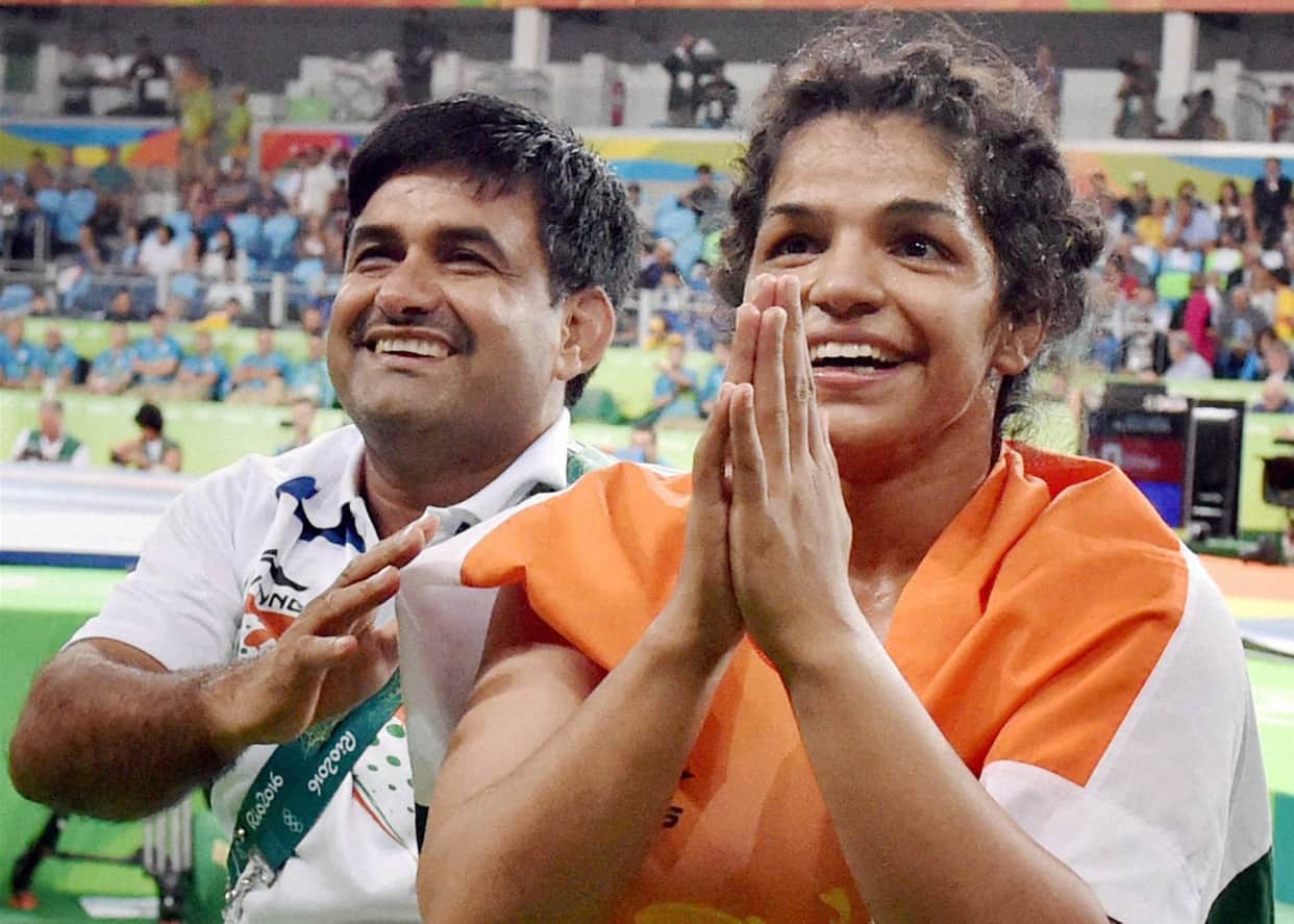 sakshi malik creats history in Olympics  