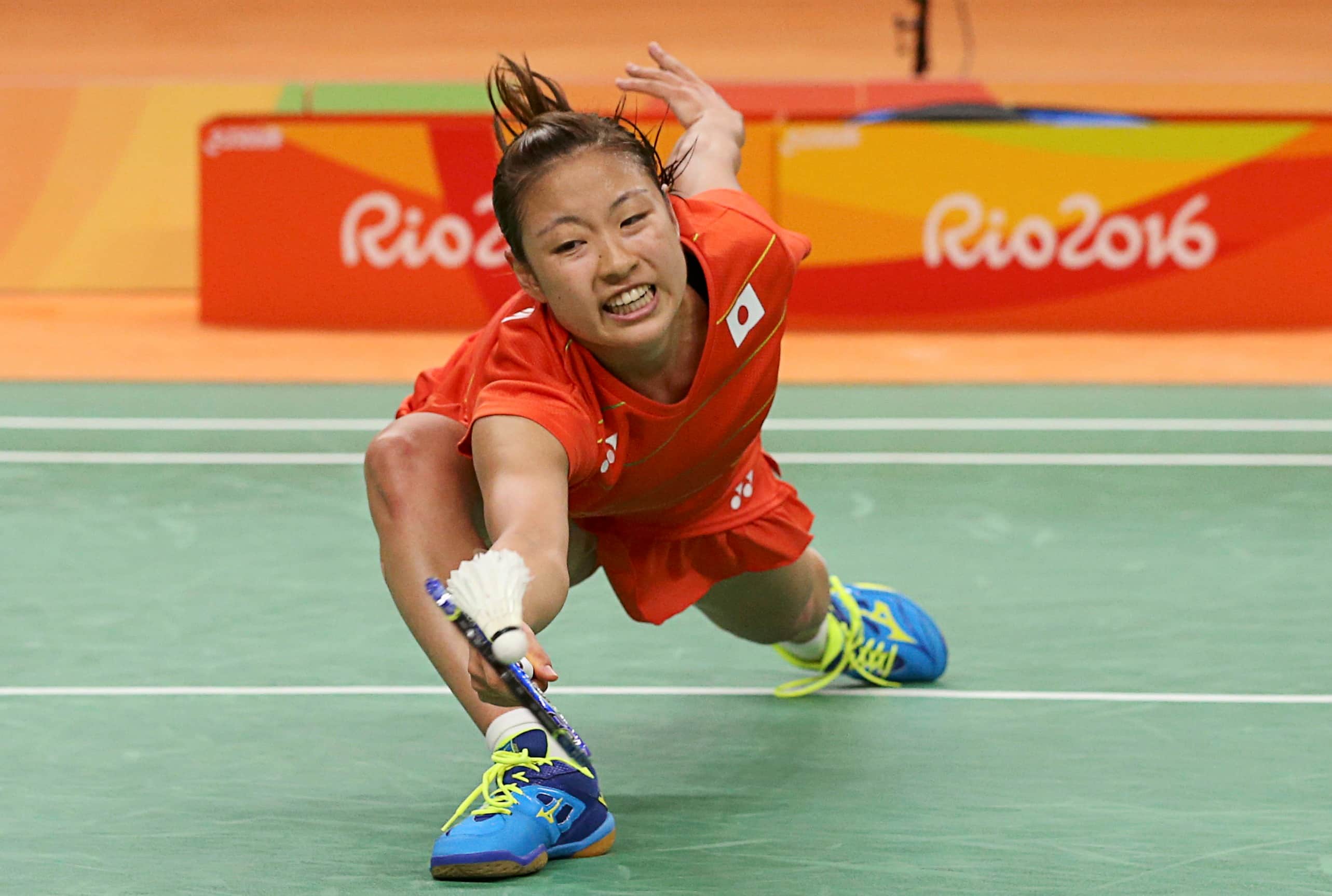 Rio: Seminfinal match of badminton, sindhu's win in pictures