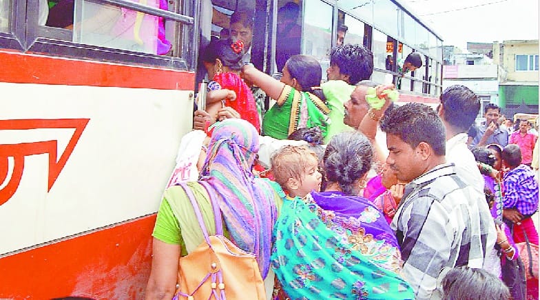 raksha bandhan par yatrion ki fazihat