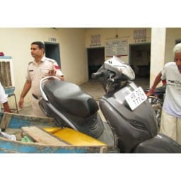 yamunanagar,road, accedent,two friend, one,dead