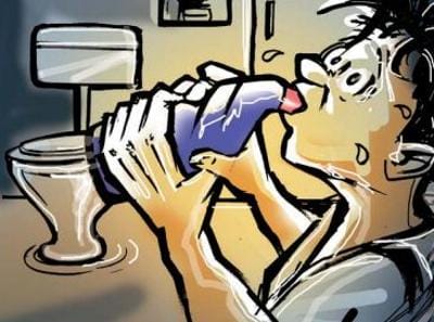 Youth attempts suicide at a massage parlour