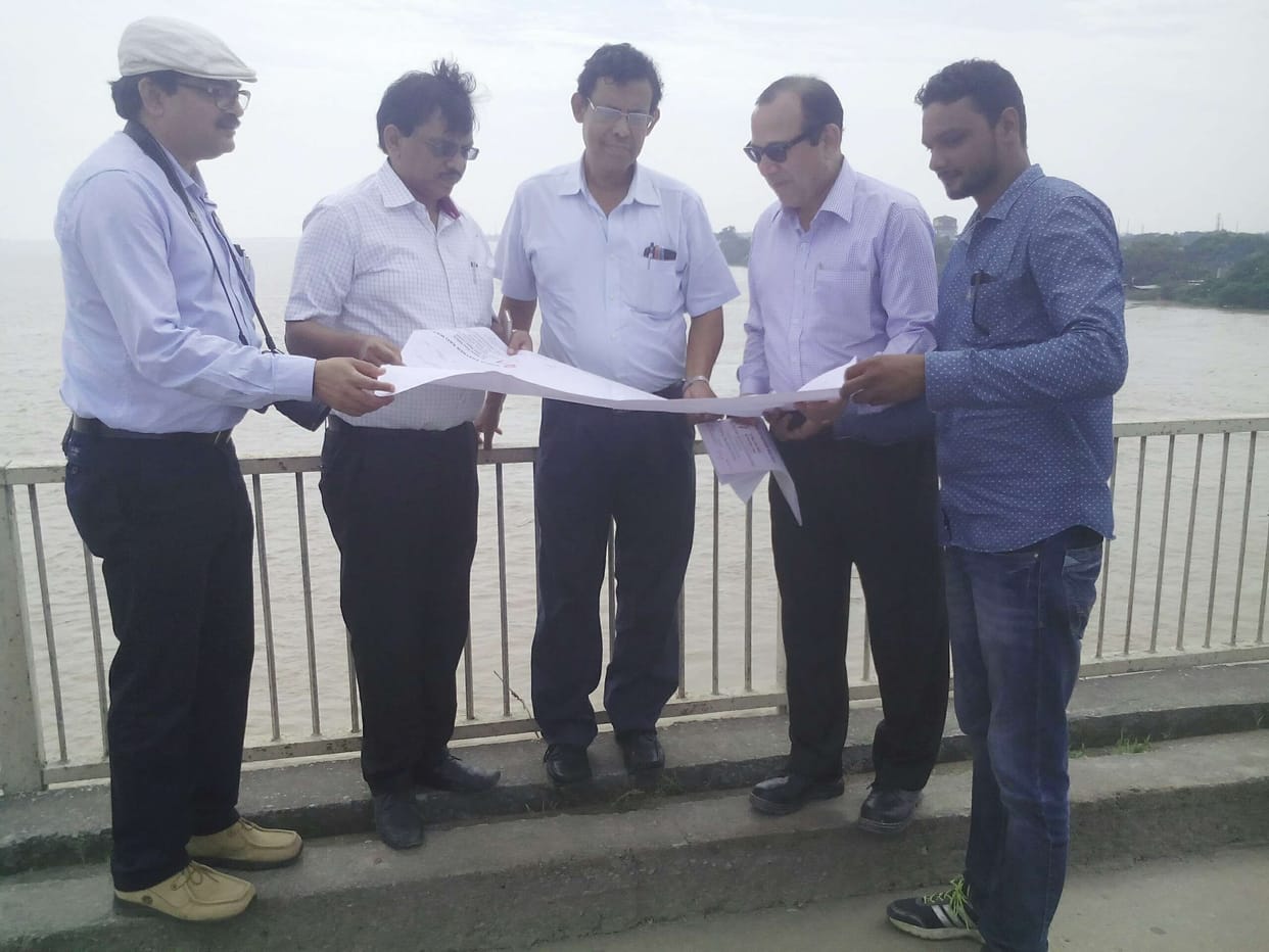 Construction of the railway bridge will start from December