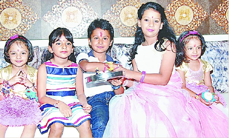 Celebrated Raksha Bandhan