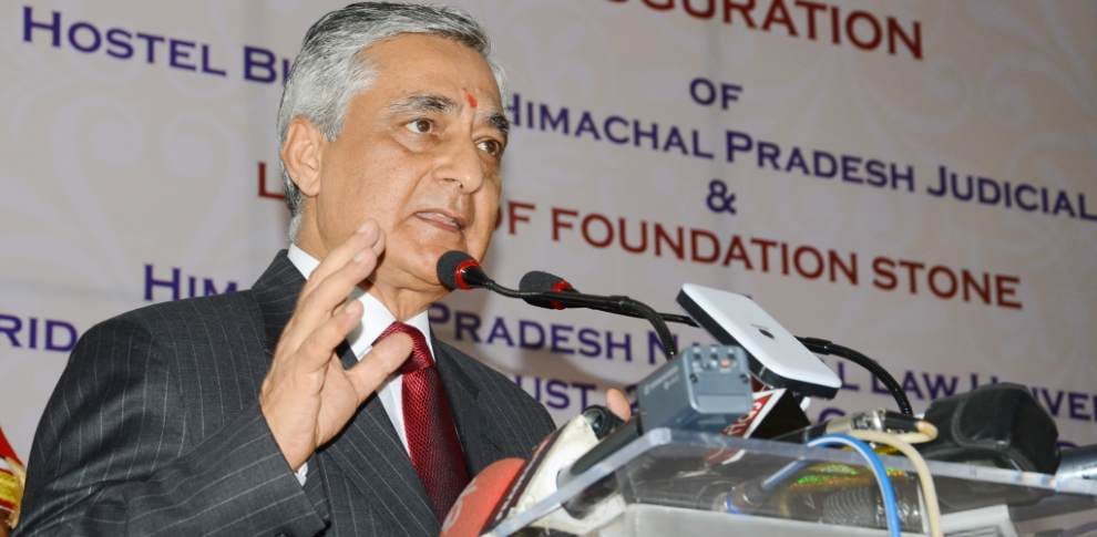 CJI Tirath Singh Thakur Statement over shortage of judges  