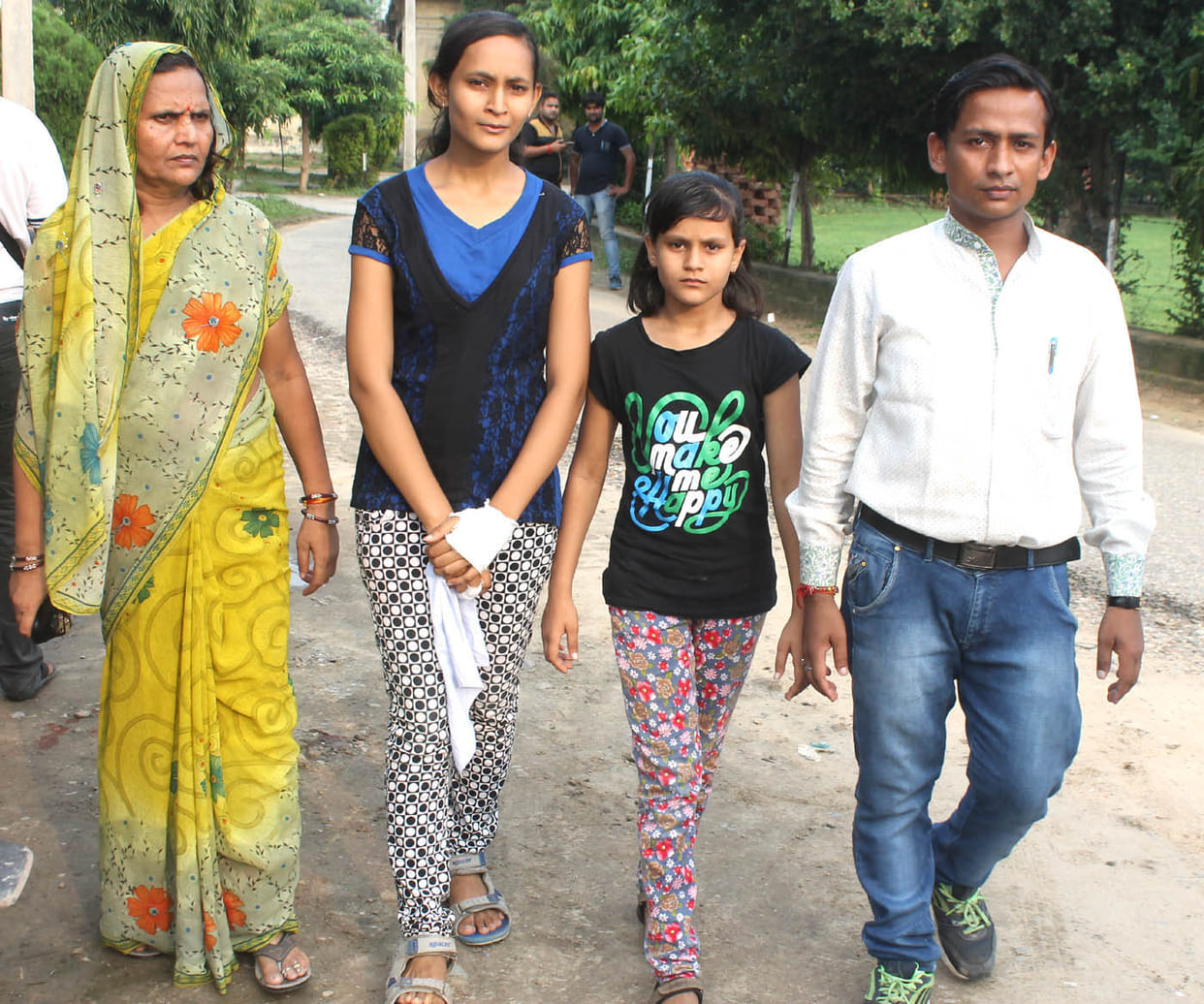 Daughters statement filed in court