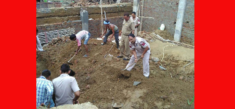 The death of a worker during the excavation of the basement soil subsidence, three injured