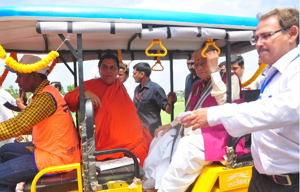 Uma Bharti launches Rs 600 cr projects under Namami Gange programme