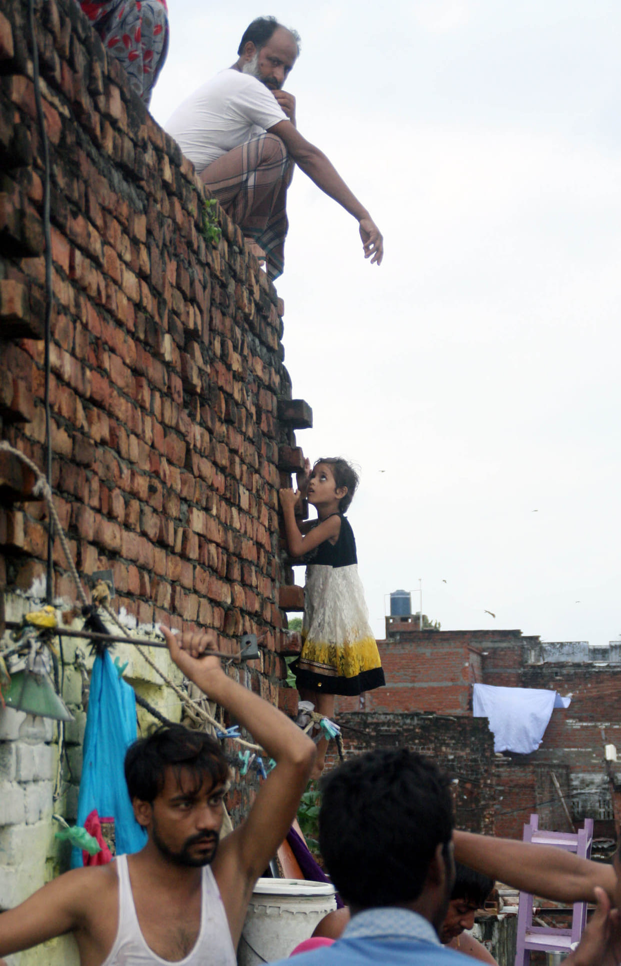 Many villages lost contact with each other