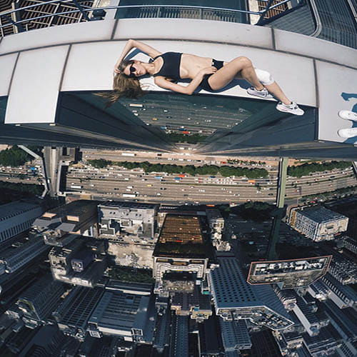selfie which will give you goosebumps