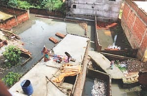 flood in costal areas 