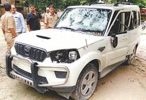 high voltage drama in police station