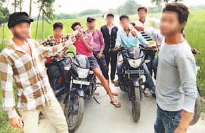 police arrested two person in gun demonstration
