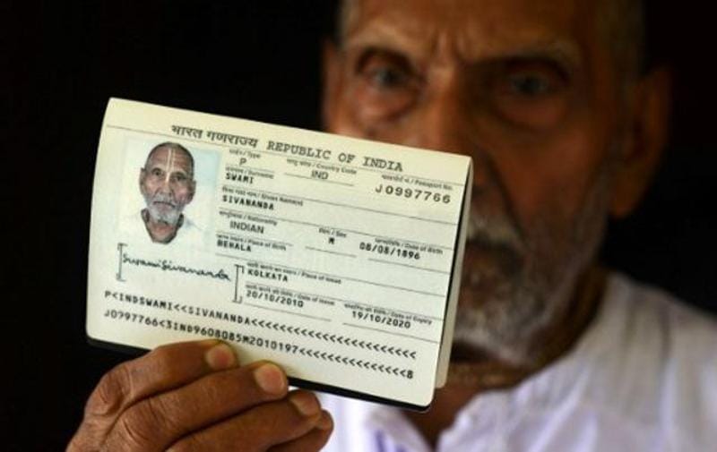 Oldest man ever, Swami Sivananda says no sex, no spice, daily yoga key to age