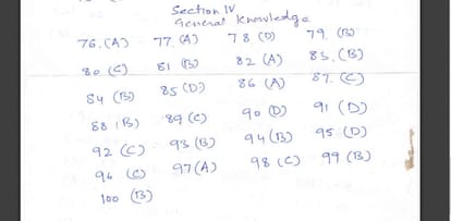Full answer Key for Patwari exam in himachal.