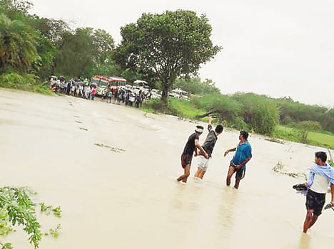 Hour by fermentable motorway jams and river Rpta