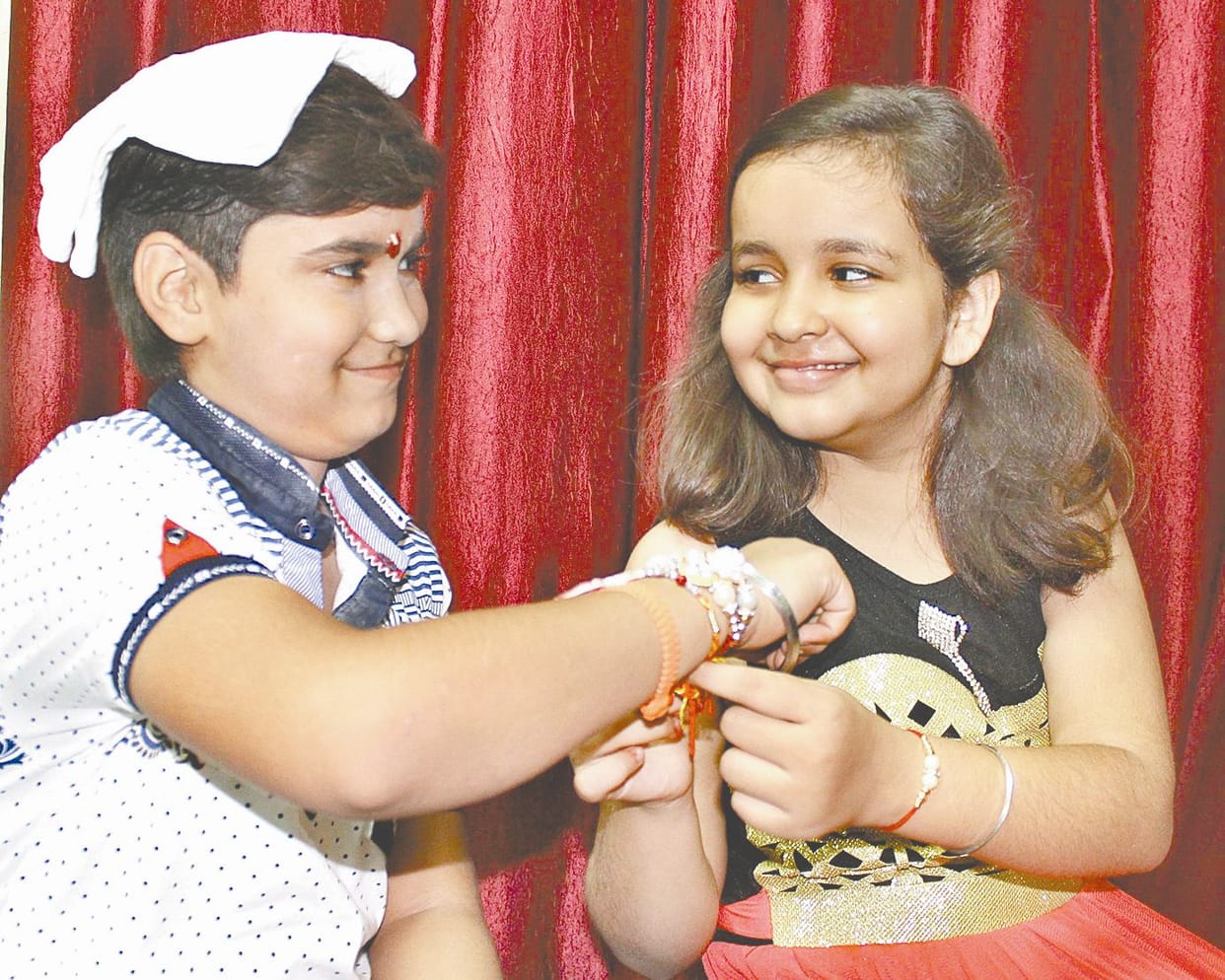 rakshbandhan celebration in agra