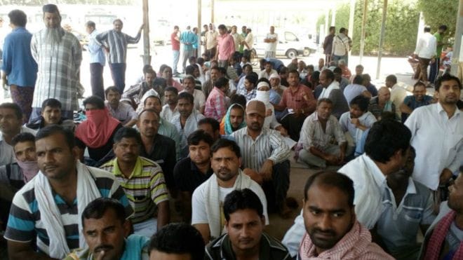In Saudi Arabia Ban on leaving work 