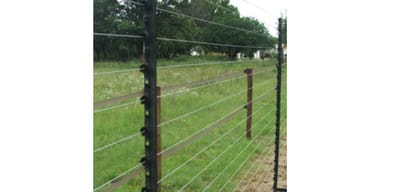 Solar Fencing for protection of crops from domestic and wild animals