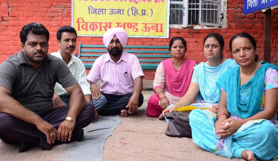 strike of Technical Panchayat Sahayak