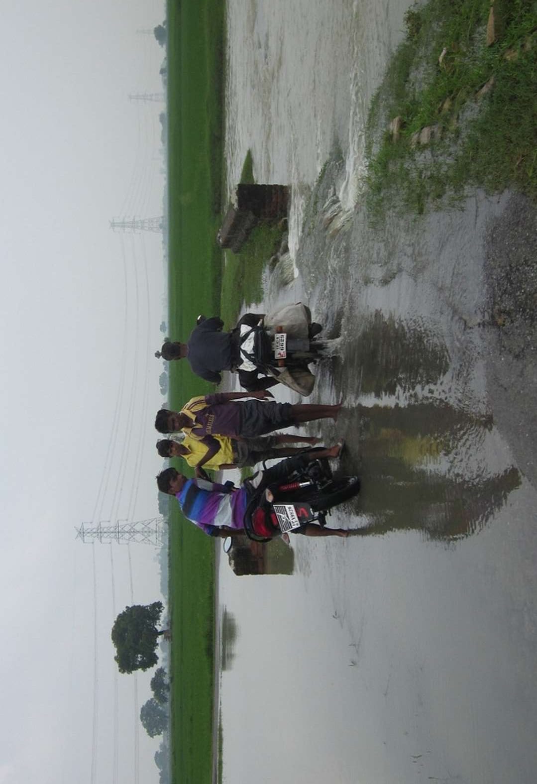 belan River bridge submerged 