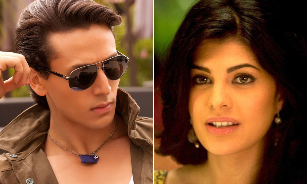 Tiger Shroff and Jacqueline Fernandez in movie flying jatt