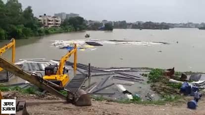 CM's dream Project drown in varuna river flood