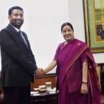 सुषमा-राजनाथ से मिले नेपाल के उप प्रधानमंत्री