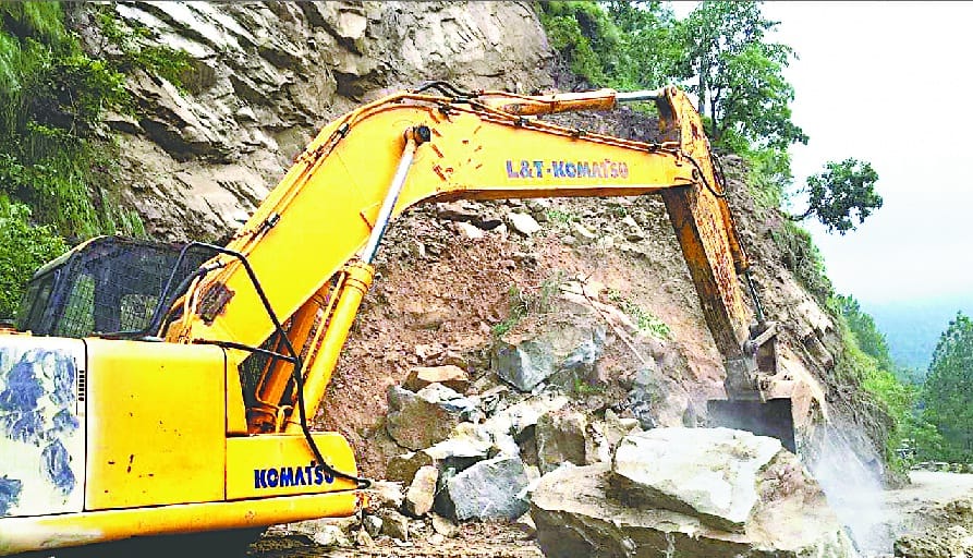 17 blast to break the rock 